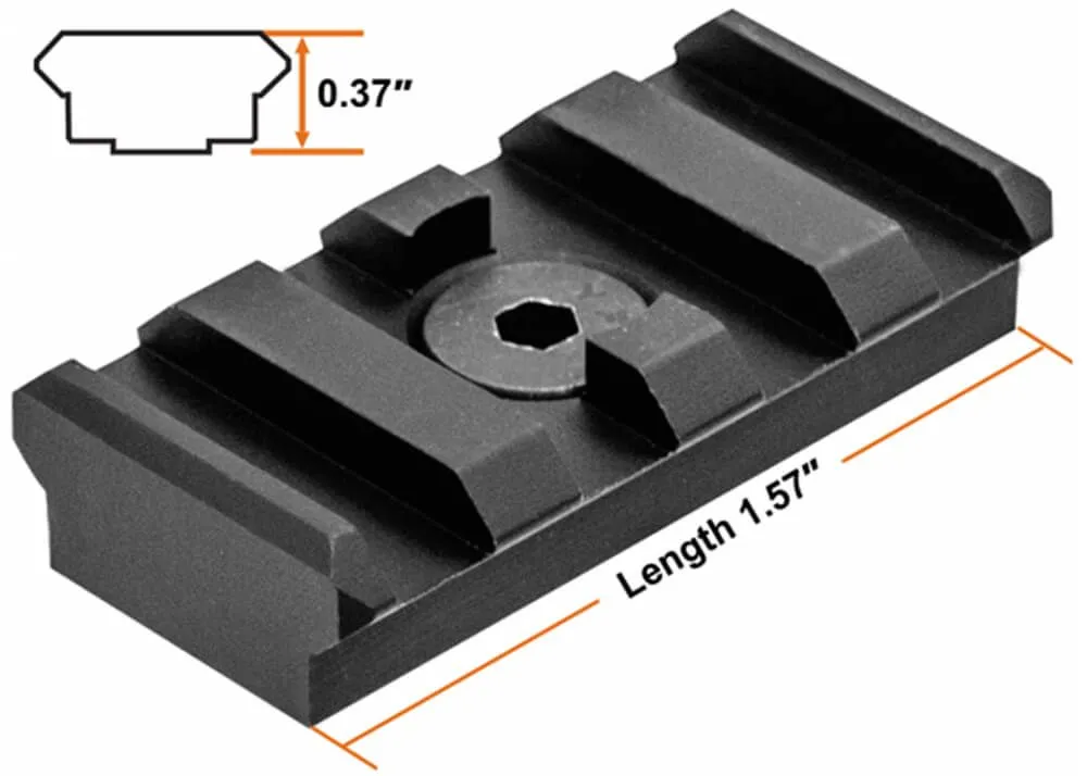 Montagerail UTG M-LOK 4-slot - Afbeelding 2