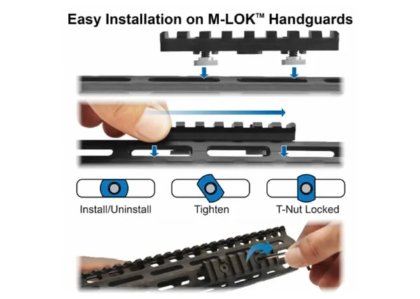 Montagerail UTG M-LOK 8-slot - Afbeelding 5