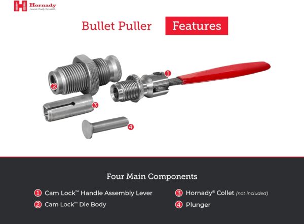 Hornady Cam Lock Bullet Puller - Afbeelding 2
