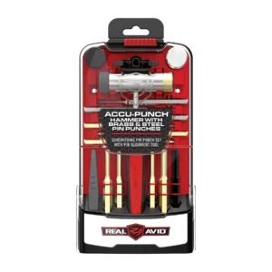 Real Avid Accu-Punch Hammer & Pin Punch Set - Brass