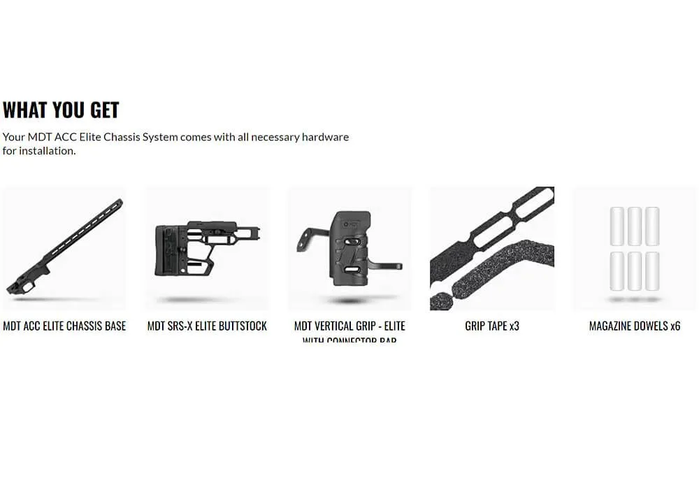 MDT ACC Elite - Remington 700 SA - Afbeelding 14