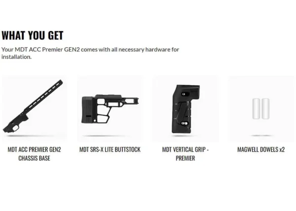 MDT ACC Premier Gen2 - Remington 700 SA - Afbeelding 15