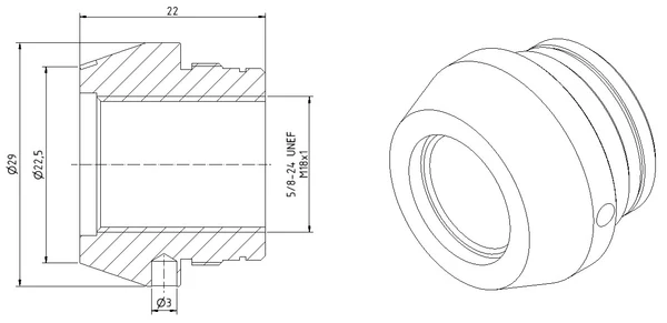 Sinus Brake with barrel tuner - Afbeelding 10