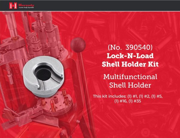 Hornady Shell Holder Kit (#1, #2, #5, #16, #35) - Afbeelding 2